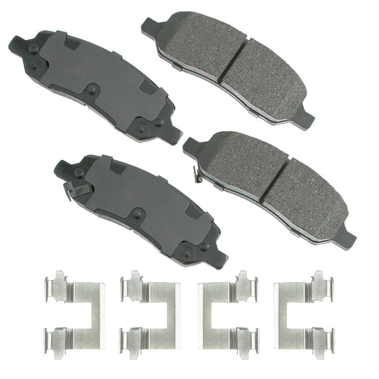 ACT1172 ProACT Ultra Premium Ceramic Disc Brake Pad Set Akebono Canada