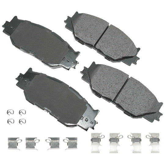 ACT1178A ProACT Ultra Premium Ceramic Disc Brake Pad Set Akebono Canada