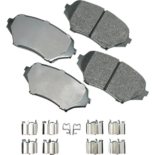 ACT1179 ProACT Ultra Premium Ceramic Disc Brake Pad Set Akebono Canada
