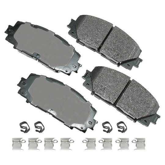 ACT1184A ProACT Ultra Premium Ceramic Disc Brake Pad Set Akebono Canada