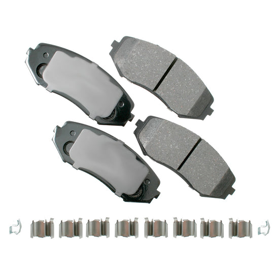 ACT1188 ProACT Ultra Premium Ceramic Disc Brake Pad Set Akebono Canada