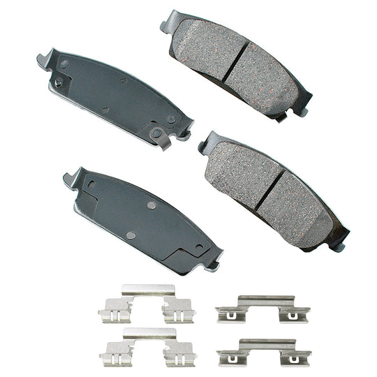 ACT1194A ProACT Ultra Premium Ceramic Disc Brake Pad Set Akebono Canada