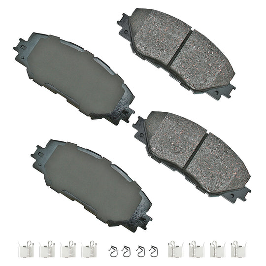 ACT1210A ProACT Ultra Premium Ceramic Disc Brake Pad Set Akebono Canada