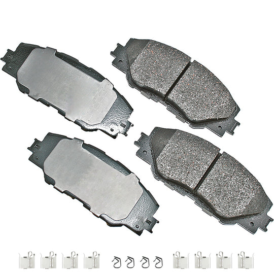 ACT1211A ProACT Ultra Premium Ceramic Disc Brake Pad Set Akebono Canada