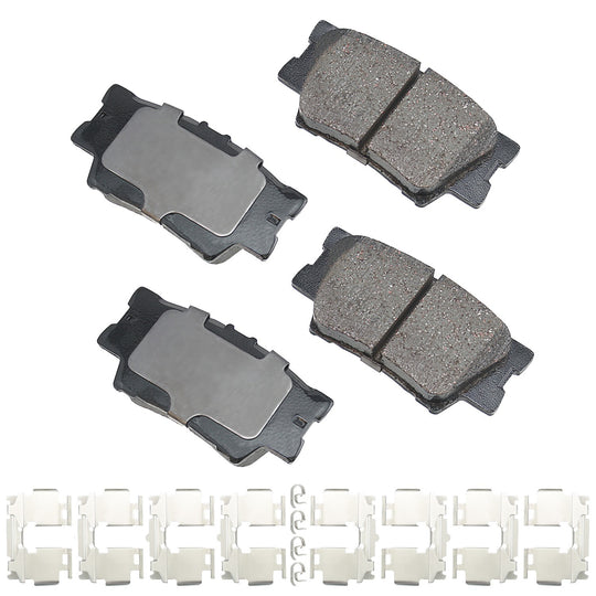 ACT1212A ProACT Ultra Premium Ceramic Disc Brake Pad Set Akebono Canada