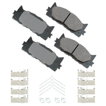 Charger l'image dans la galerie, ACT1222A ProACT Ultra Premium Ceramic Disc Brake Pad Set Akebono Canada