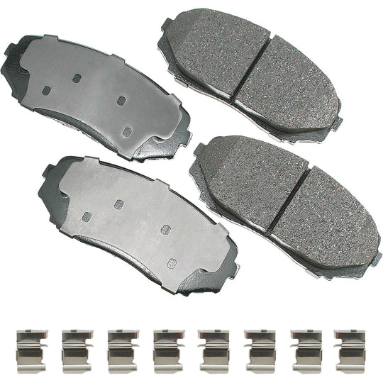 ACT1258 ProACT Ultra Premium Ceramic Disc Brake Pad Set Akebono Canada