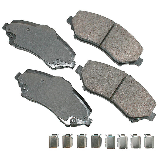 ACT1273 ProACT Ultra Premium Ceramic Disc Brake Pad Set Akebono Canada