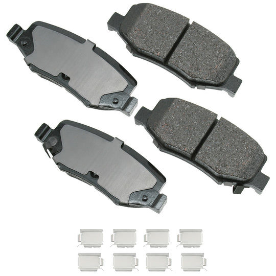 ACT1274A ProACT Ultra Premium Ceramic Disc Brake Pad Set Akebono Canada