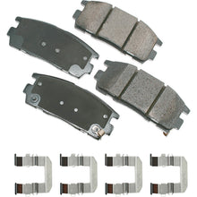 Load image into Gallery viewer, ACT1275 ProACT Ultra Premium Ceramic Disc Brake Pad Set Akebono Canada