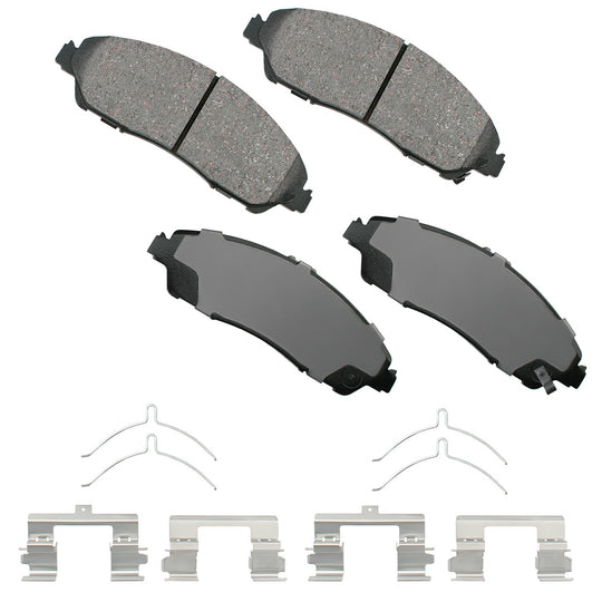 ACT1280 ProACT Ultra Premium Ceramic Disc Brake Pad Set Akebono Canada