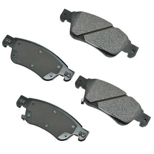 ACT1287 ProACT Ultra Premium Ceramic Disc Brake Pad Set Akebono Canada
