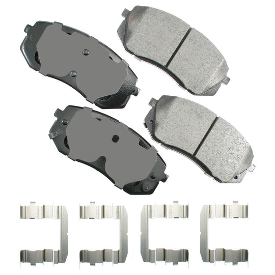 ACT1295 ProACT Ultra Premium Ceramic Disc Brake Pad Set Akebono Canada
