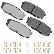 Charger l'image dans la galerie, ACT1304A ProACT Ultra Premium Ceramic Disc Brake Pad Set Akebono Canada