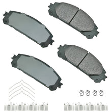 Charger l'image dans la galerie, ACT1324A ProACT Ultra Premium Ceramic Disc Brake Pad Set Akebono Canada