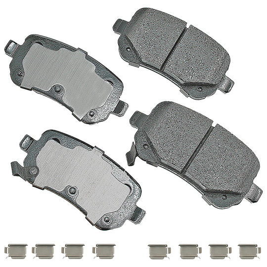 ACT1326A ProACT Ultra Premium Ceramic Disc Brake Pad Set Akebono Canada