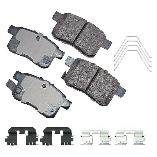 ACT1336A ProACT Ultra Premium Ceramic Disc Brake Pad Set Akebono Canada