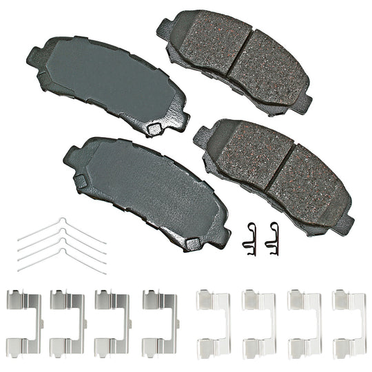 ACT1338A ProACT Ultra Premium Ceramic Disc Brake Pad Set Akebono Canada