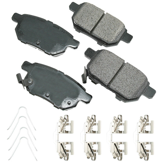 ACT1354B ProACT Ultra Premium Ceramic Disc Brake Pad Set Akebono Canada