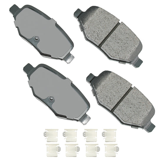 ACT1377B ProACT Ultra Premium Ceramic Disc Brake Pad Set Akebono Canada