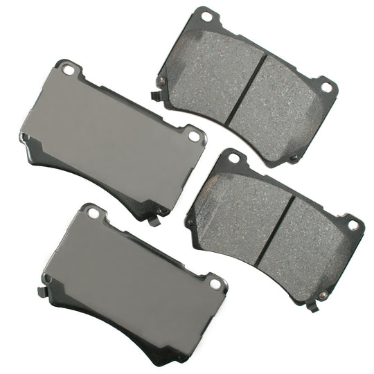 ACT1396 ProACT Ultra Premium Ceramic Disc Brake Pad Set Akebono Canada