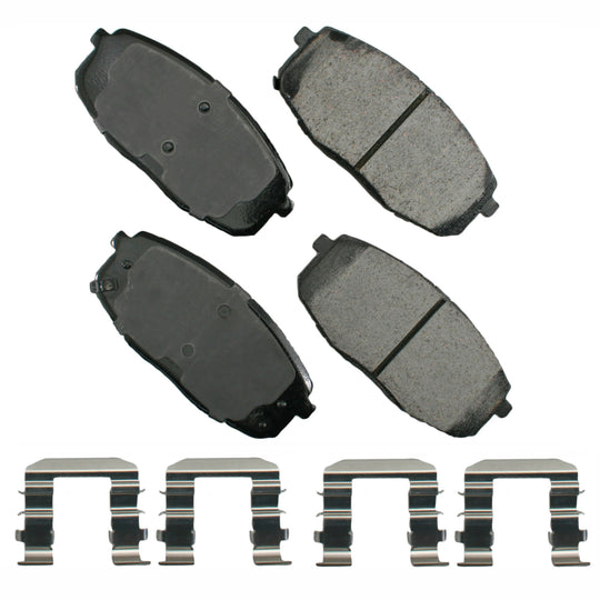 ACT1397A ProACT Ultra Premium Ceramic Disc Brake Pad Set Akebono Canada