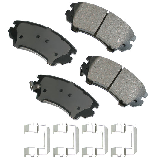 ACT1404 ProACT Ultra Premium Ceramic Disc Brake Pad Set Akebono Canada