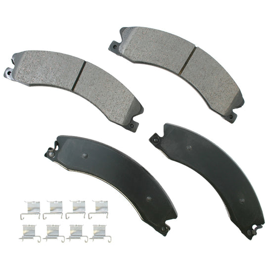 ACT1411 ProACT Ultra Premium Ceramic Disc Brake Pad Set Akebono Canada
