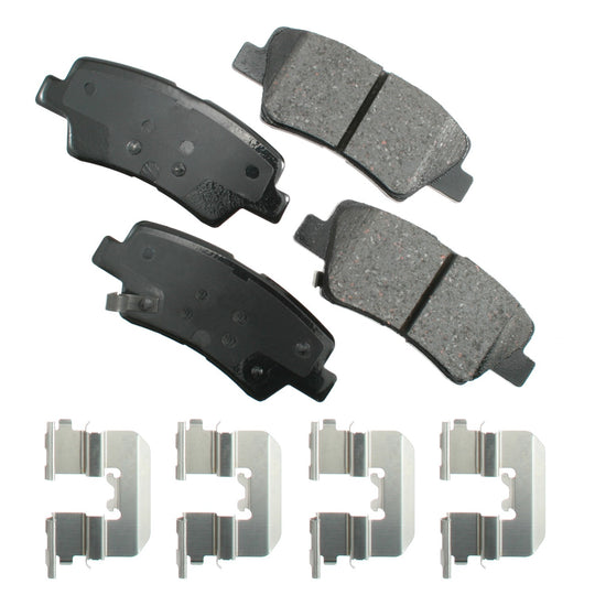 ACT1445 ProACT Ultra Premium Ceramic Disc Brake Pad Set Akebono Canada