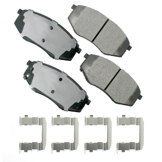 ACT1447 ProACT Ultra Premium Ceramic Disc Brake Pad Set Akebono Canada