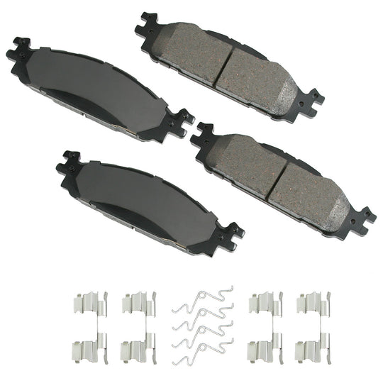 ACT1508 ProACT Ultra Premium Ceramic Disc Brake Pad Set Akebono Canada