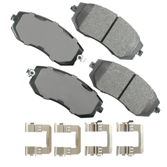ACT1539 ProACT Ultra Premium Ceramic Disc Brake Pad Set Akebono Canada