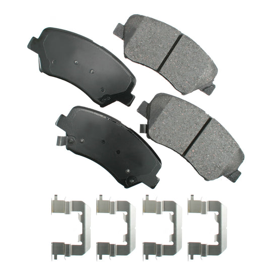 ACT1543 ProACT Ultra Premium Ceramic Disc Brake Pad Set Akebono Canada
