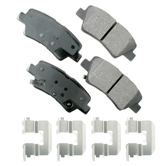 ACT1544 ProACT Ultra Premium Ceramic Disc Brake Pad Set Akebono Canada