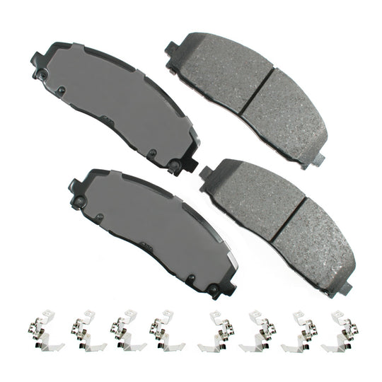 ACT1589 ProACT Ultra Premium Ceramic Disc Brake Pad Set Akebono Canada