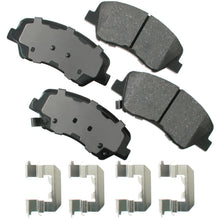 Load image into Gallery viewer, ACT1593 ProACT Ultra Premium Ceramic Disc Brake Pad Set Akebono Canada