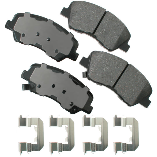 ACT1593 ProACT Ultra Premium Ceramic Disc Brake Pad Set Akebono Canada