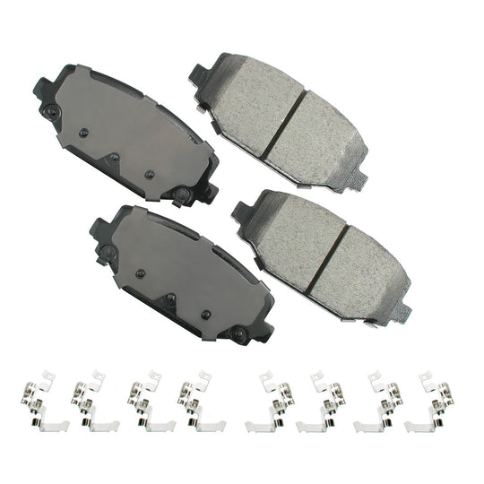 ACT1596 ProACT Ultra Premium Ceramic Disc Brake Pad Set Akebono Canada