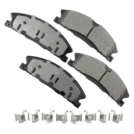 ACT1611 ProACT Ultra Premium Ceramic Disc Brake Pad Set Akebono Canada