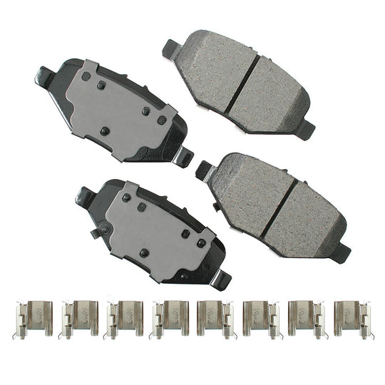 ACT1612 ProACT Ultra Premium Ceramic Disc Brake Pad Set Akebono Canada