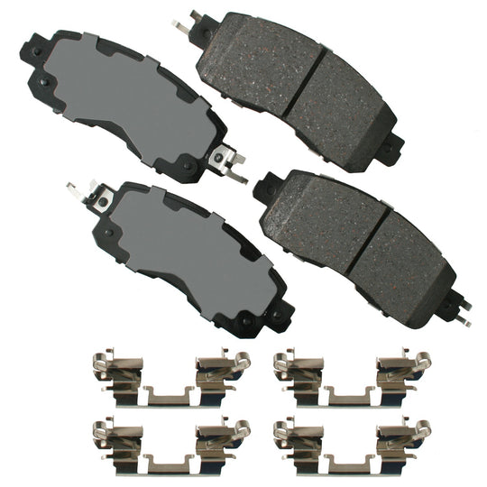 ACT1650 ProACT Ultra Premium Ceramic Disc Brake Pad Set Akebono Canada