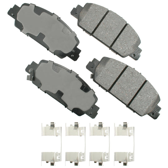 ACT1654 ProACT Ultra Premium Ceramic Disc Brake Pad Set Akebono Canada