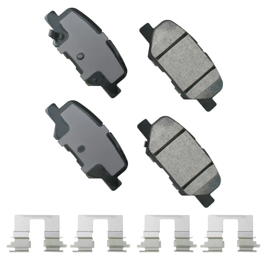 ACT1679A ProACT Ultra Premium Ceramic Disc Brake Pad Set Akebono Canada