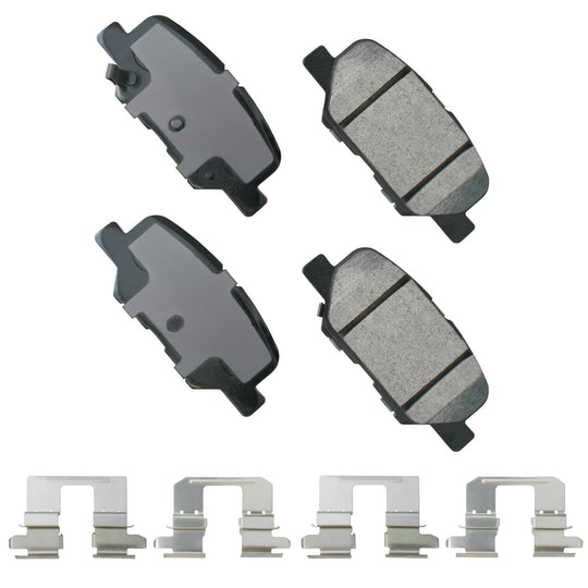 ACT1679 ProACT Ultra Premium Ceramic Disc Brake Pad Set Akebono Canada