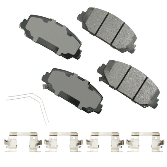 ACT1697 ProACT Ultra Premium Ceramic Disc Brake Pad Set Akebono Canada