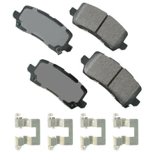 Load image into Gallery viewer, ACT1698 ProACT Ultra Premium Ceramic Disc Brake Pad Set Akebono Canada
