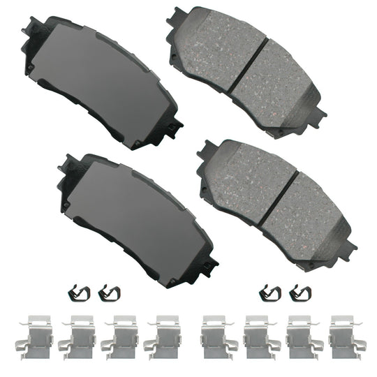 ACT1711 ProACT Ultra Premium Ceramic Disc Brake Pad Set Akebono Canada