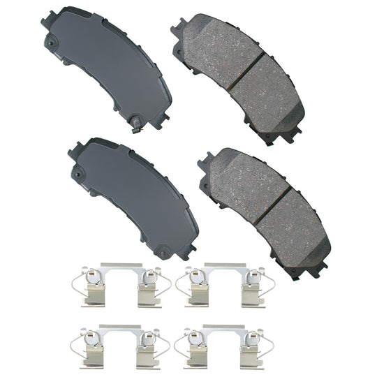 ACT1736 ProACT Ultra Premium Ceramic Disc Brake Pad Set Akebono Canada