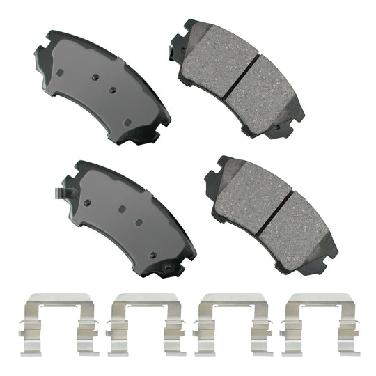 ACT1745 ProACT Ultra Premium Ceramic Disc Brake Pad Set Akebono Canada