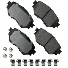 Load image into Gallery viewer, ACT1759 ProACT Ultra Premium Ceramic Disc Brake Pad Set Akebono Canada